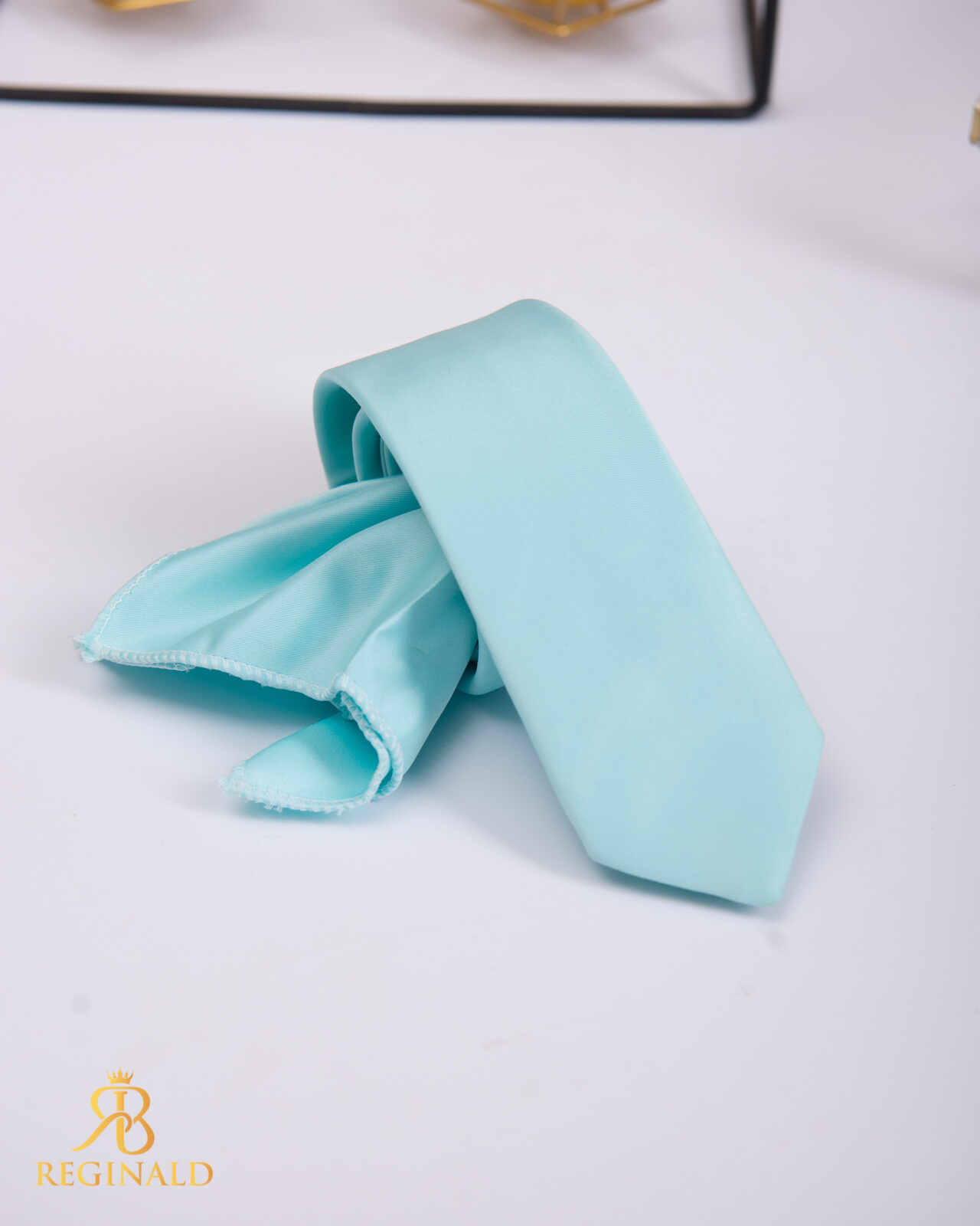 Set Cravata si batista bleu - CV911