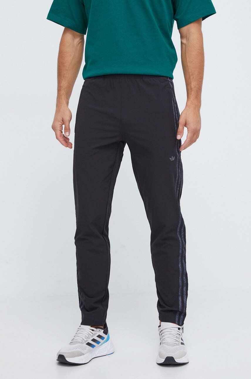 adidas Originals pantaloni de trening culoarea negru, neted