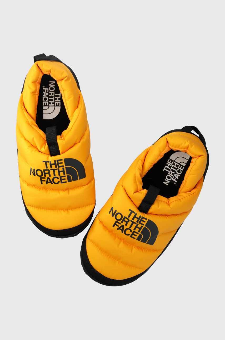 The North Face papuci de casa culoarea galben