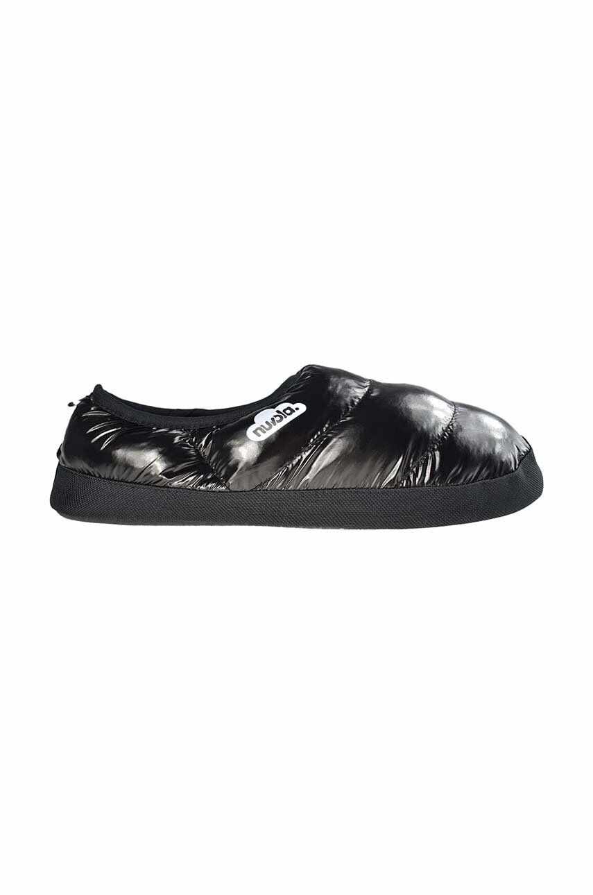 papuci de casa Classic Metallic culoarea negru, UNCLMETL.Black