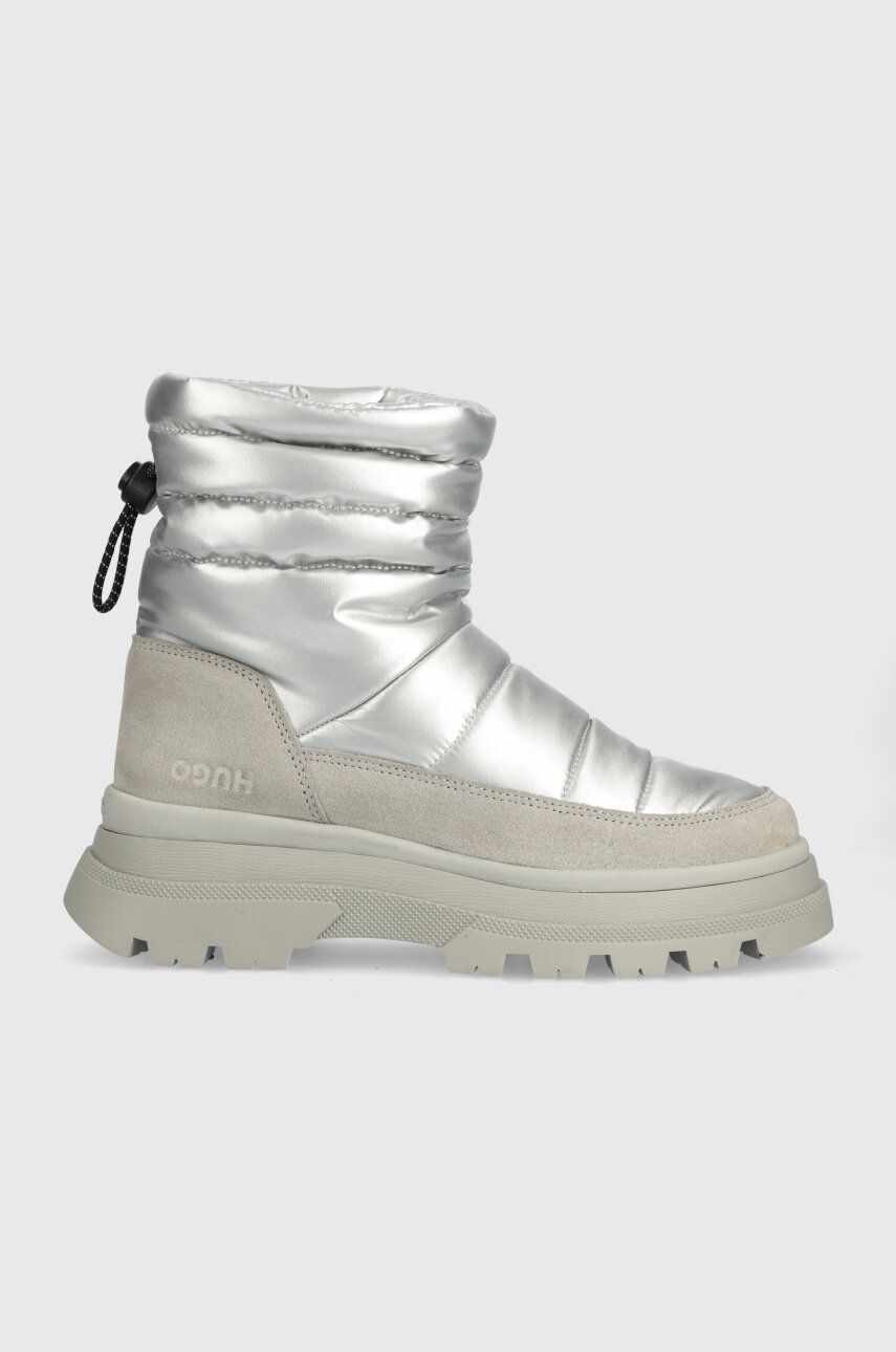 BOSS cizme de iarna Foster culoarea argintiu, 50504540