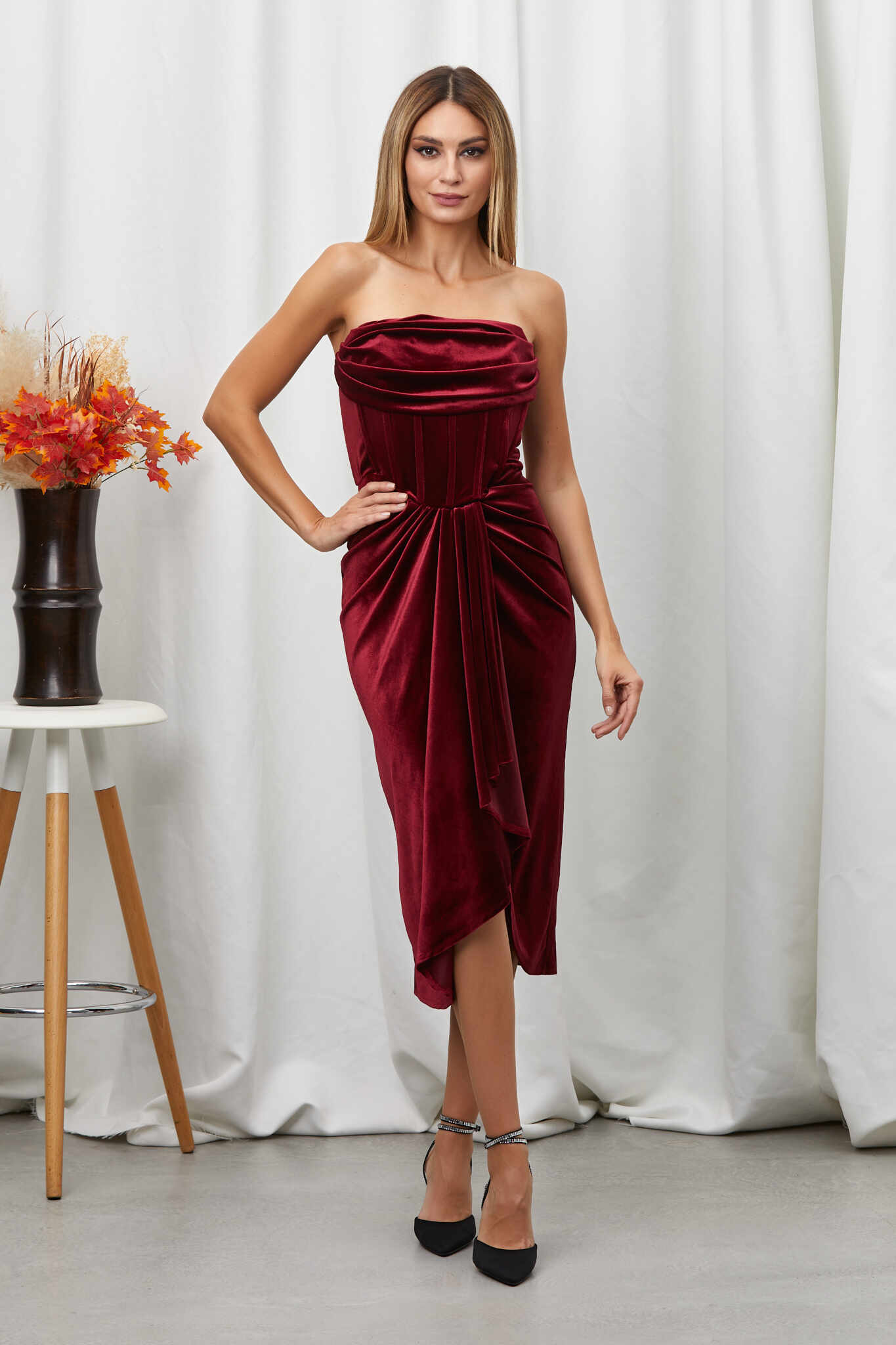 Rochie Nemesis Bordo