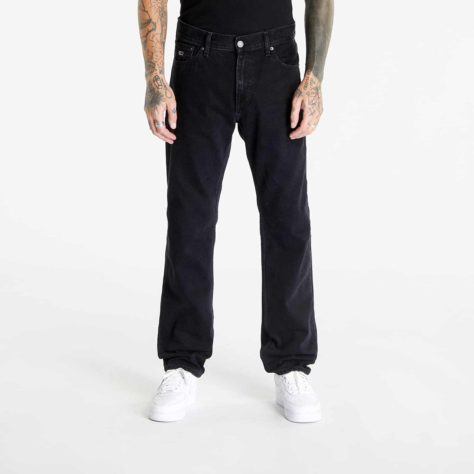 Tommy Jeans Ethan Relaxed Straight Jeans Denim Black