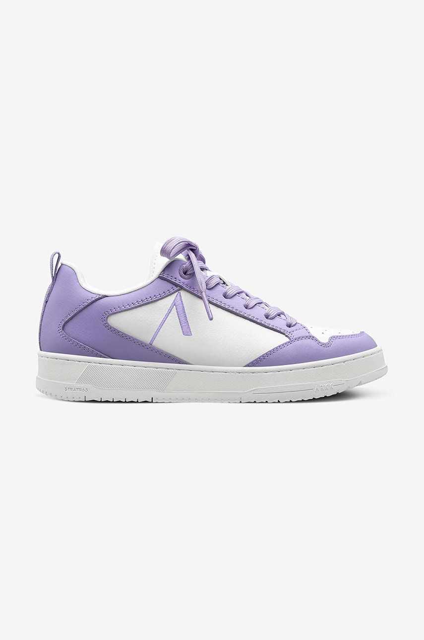 Arkk Copenhagen sneakers din piele Visuklass culoarea violet