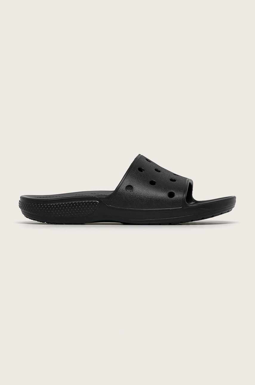 Crocs papuci Classic Crocs Slide barbati, culoarea negru, 206121