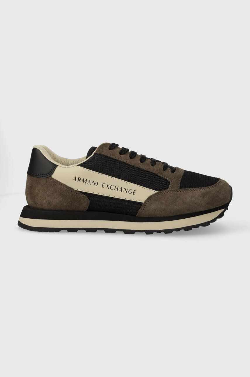 Armani Exchange sneakers culoarea maro, XUX083.XV263.T080