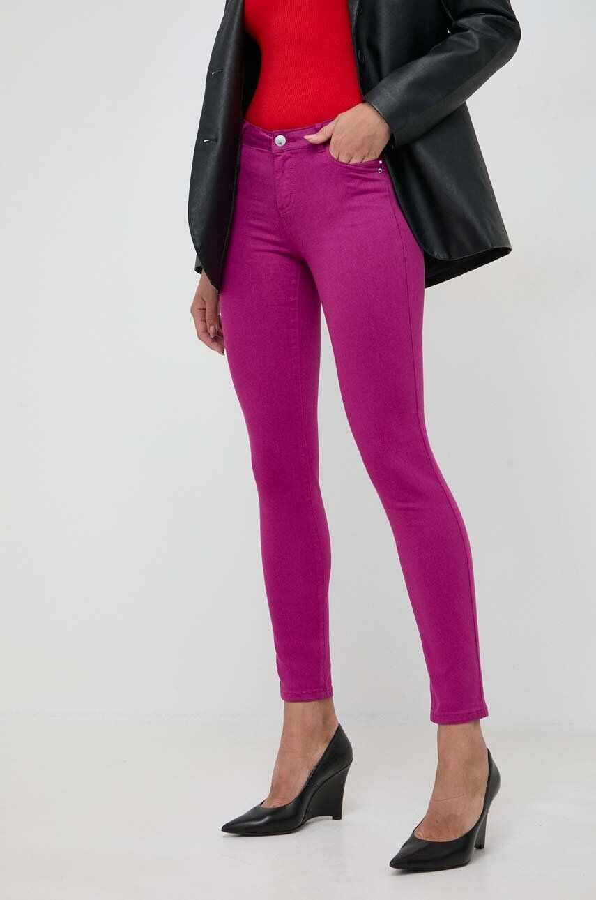 Morgan jeansi femei, culoarea violet