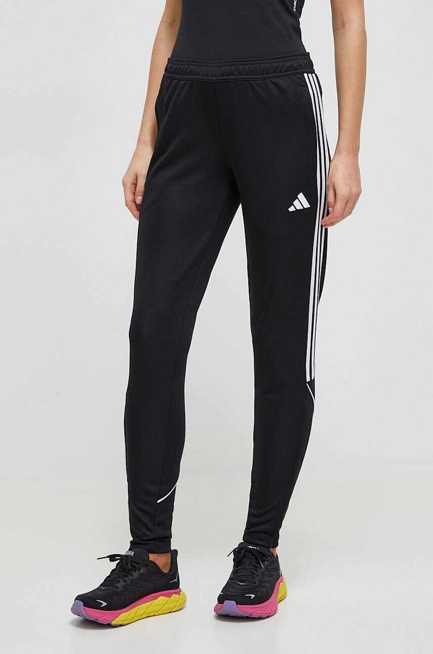 adidas Performance pantaloni de antrenament Tiro 23 culoarea negru, cu imprimeu