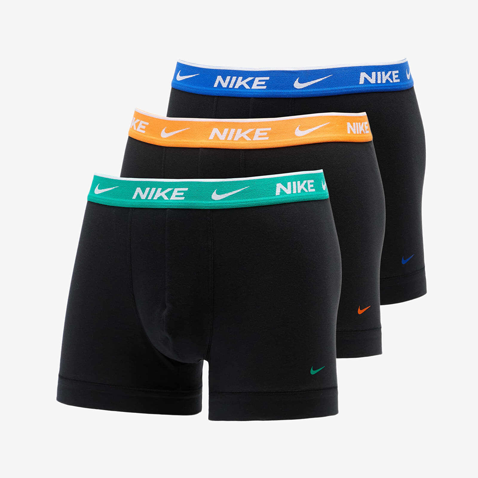 Nike Dri-FIT Everyday Cotton Stretch Trunk 3-Pack Black
