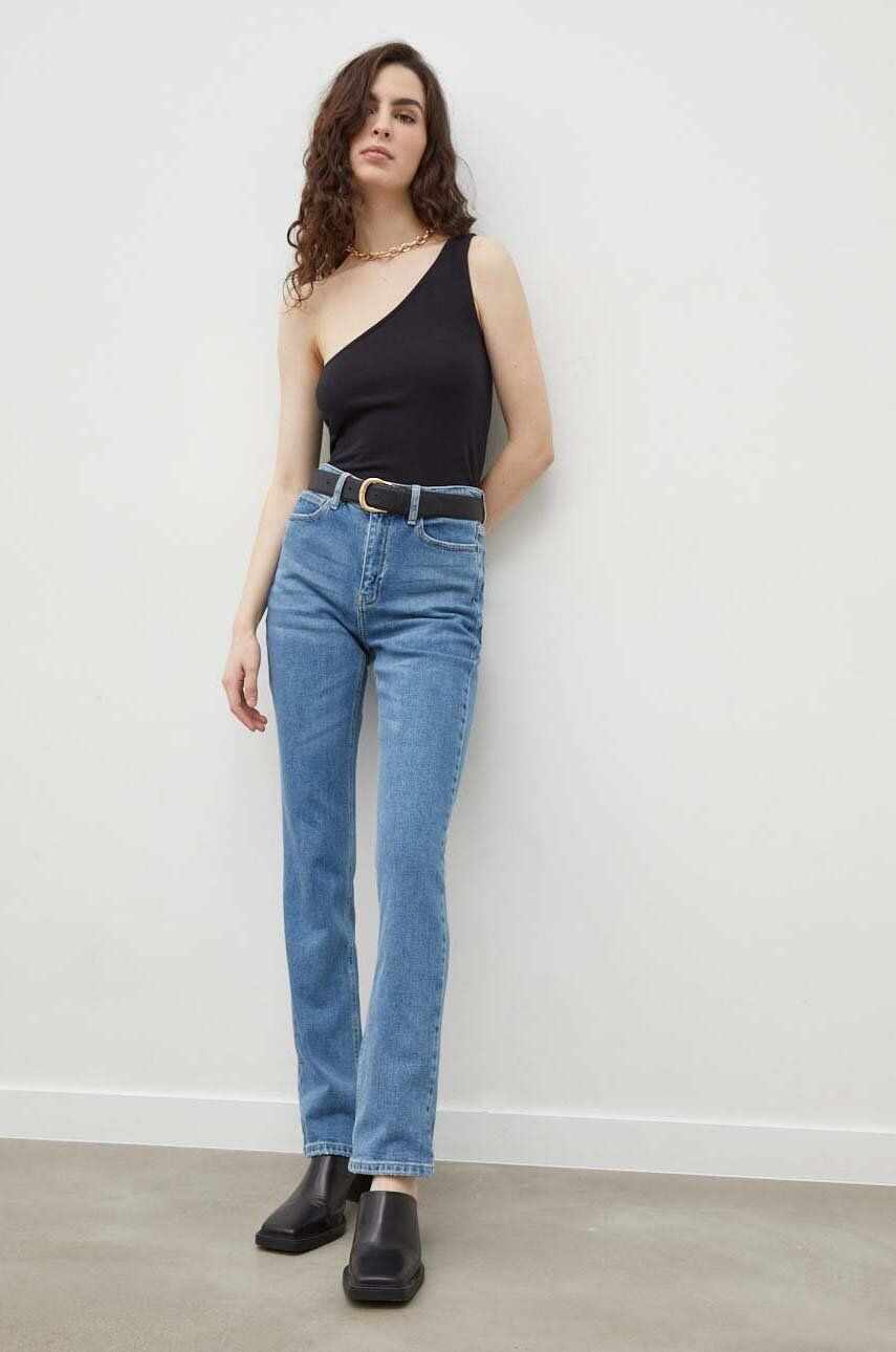 By Malene Birger jeansi Stellen femei high waist