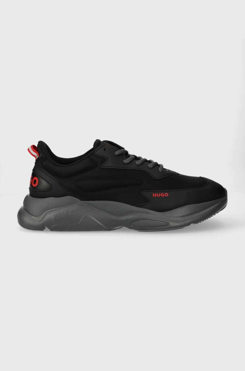 HUGO sneakers Leon culoarea negru, 50504799