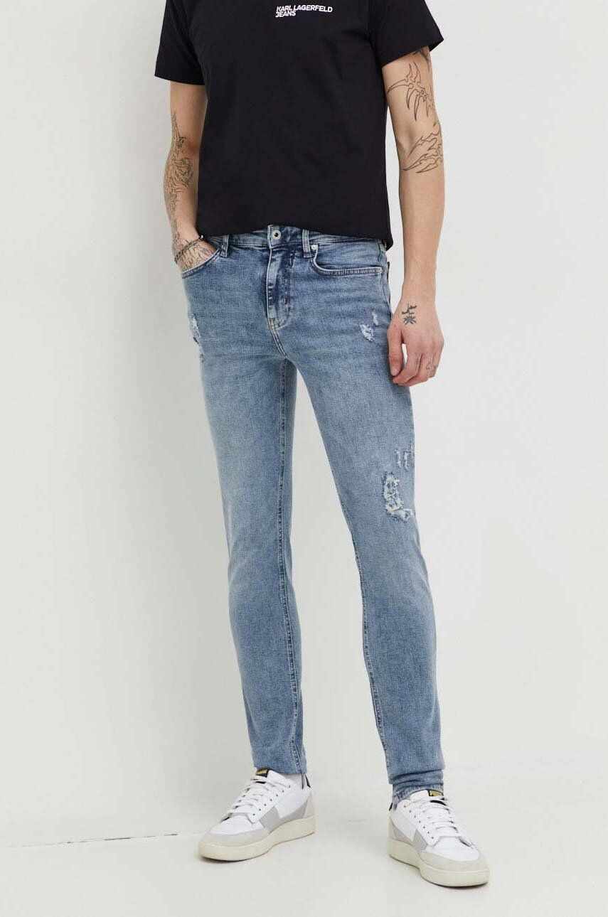 Karl Lagerfeld Jeans jeansi barbati