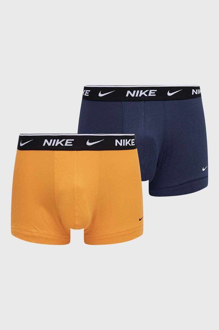 Nike boxeri 2-pack barbati, culoarea galben