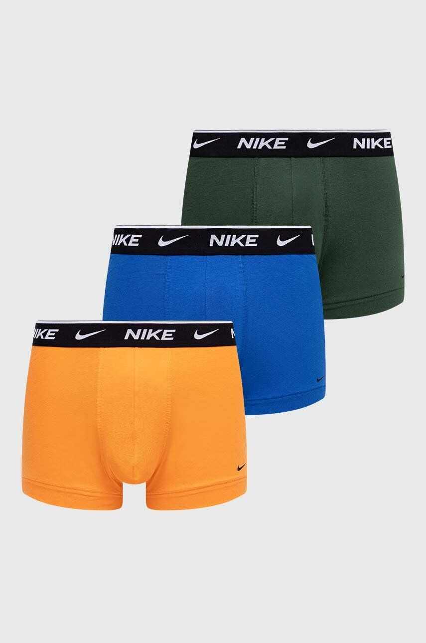 Nike boxeri 3-pack barbati, culoarea galben