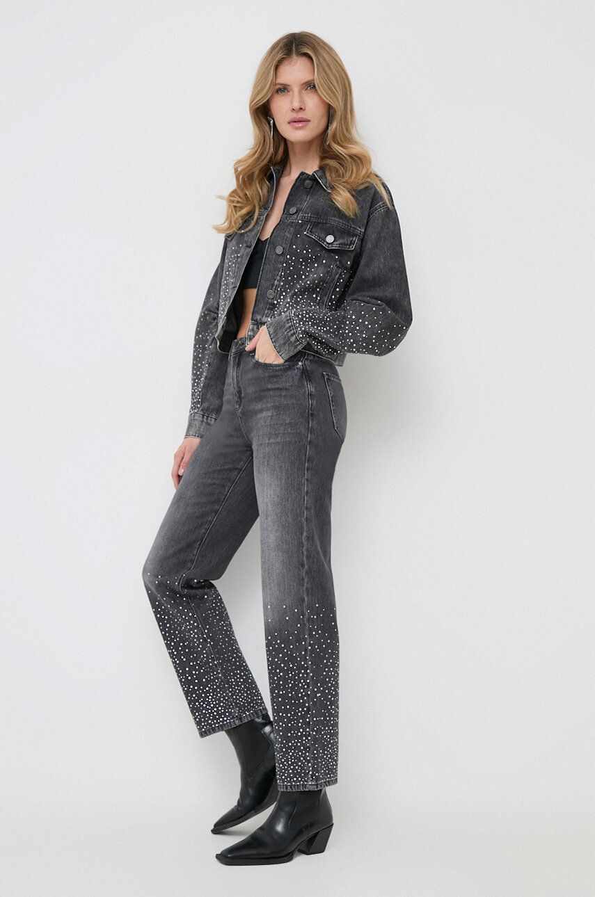 Karl Lagerfeld jeansi femei high waist