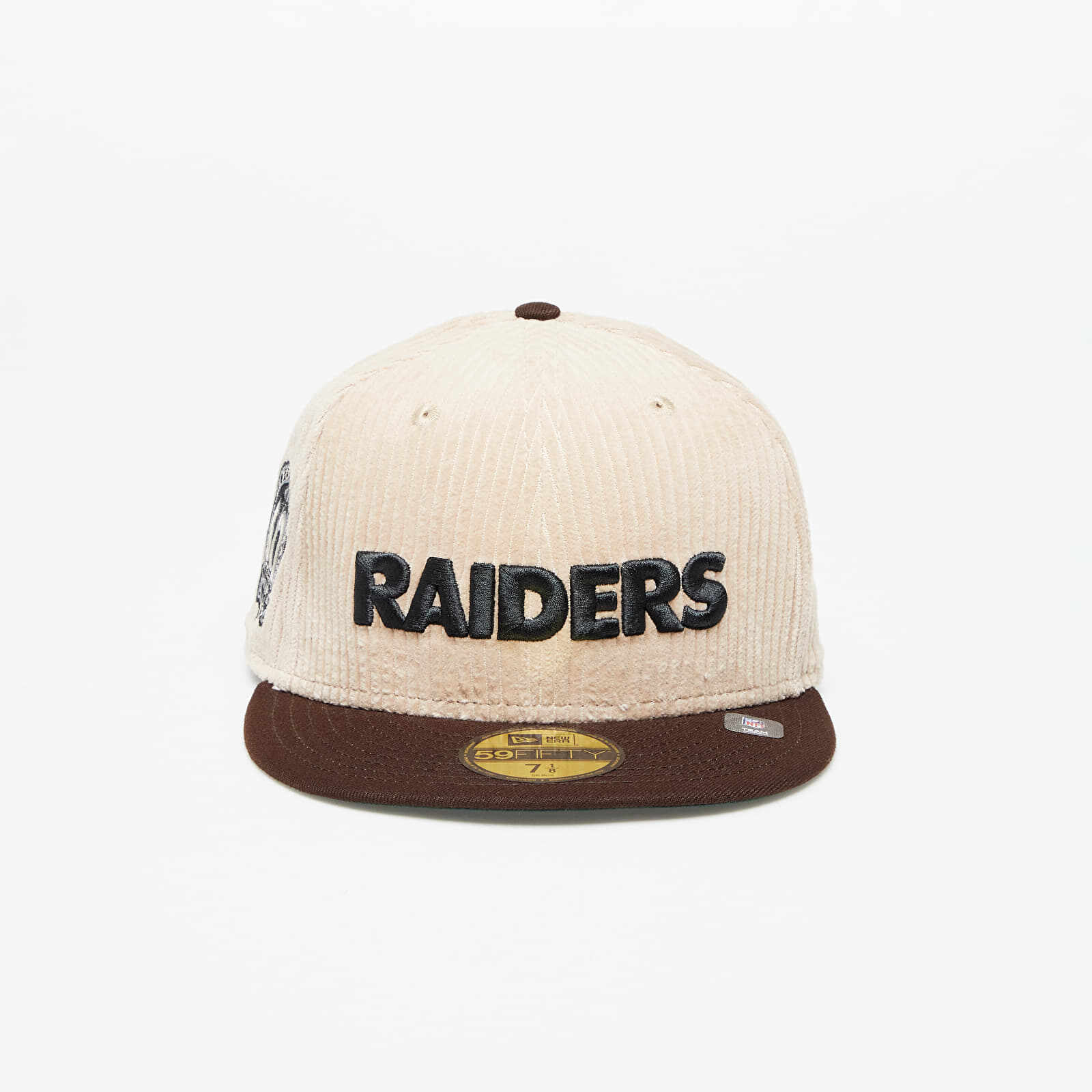 New Era Las Vegas Raiders 59FIFTY Fall Cord Fitted Cap Brown