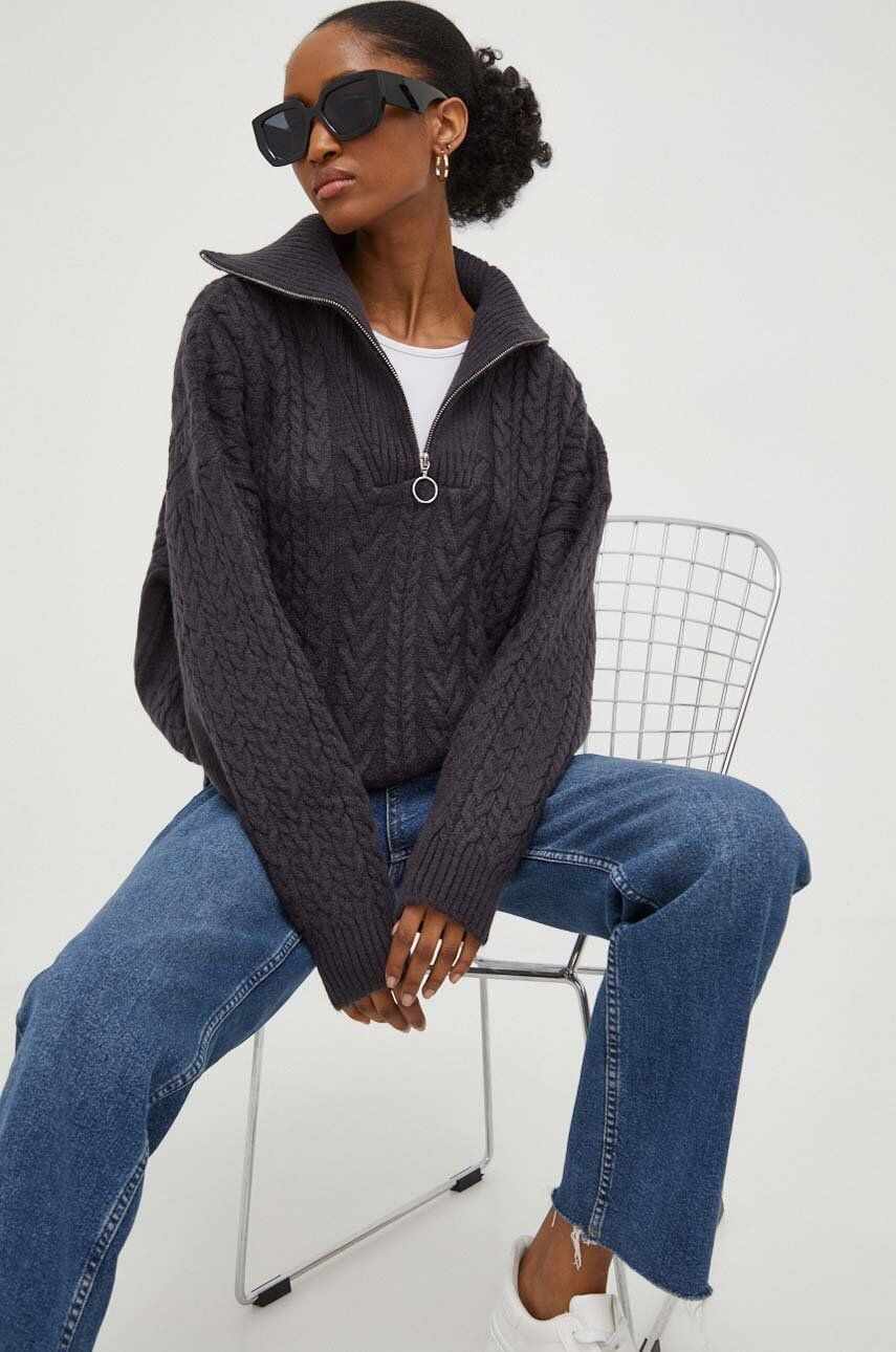 Answear Lab pulover femei, cu turtleneck