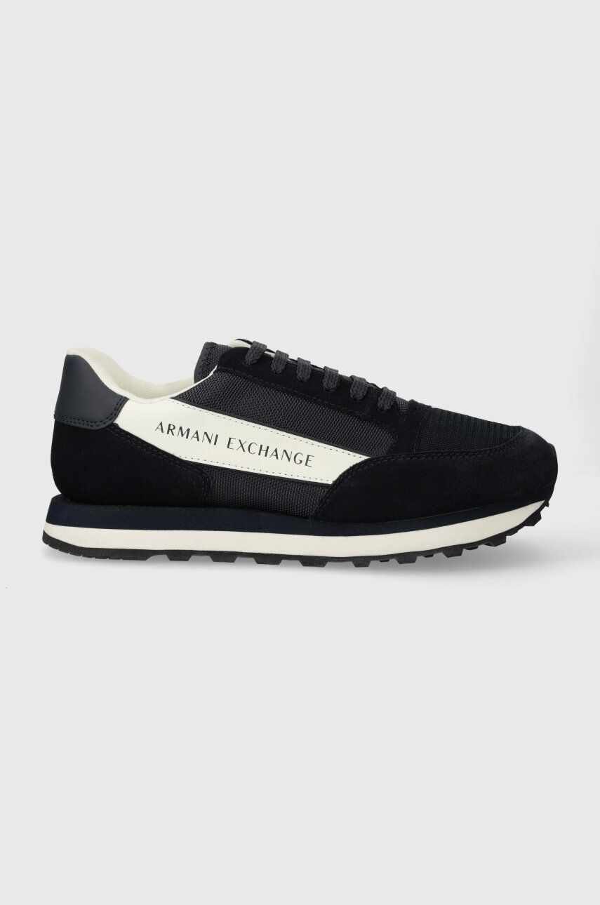 Armani Exchange sneakers culoarea albastru marin, XUX083 XV263 S531