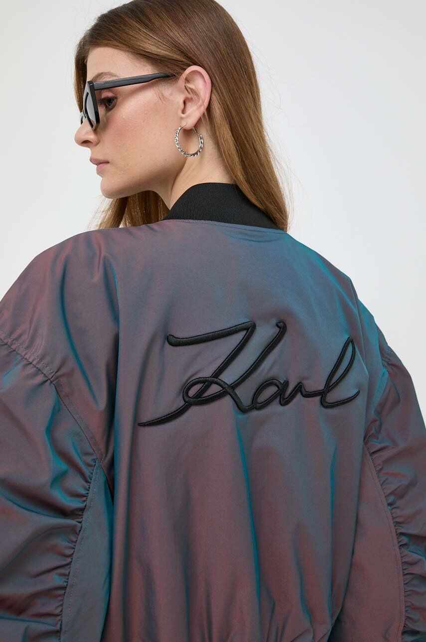 Karl Lagerfeld geaca bomber femei, de tranzitie