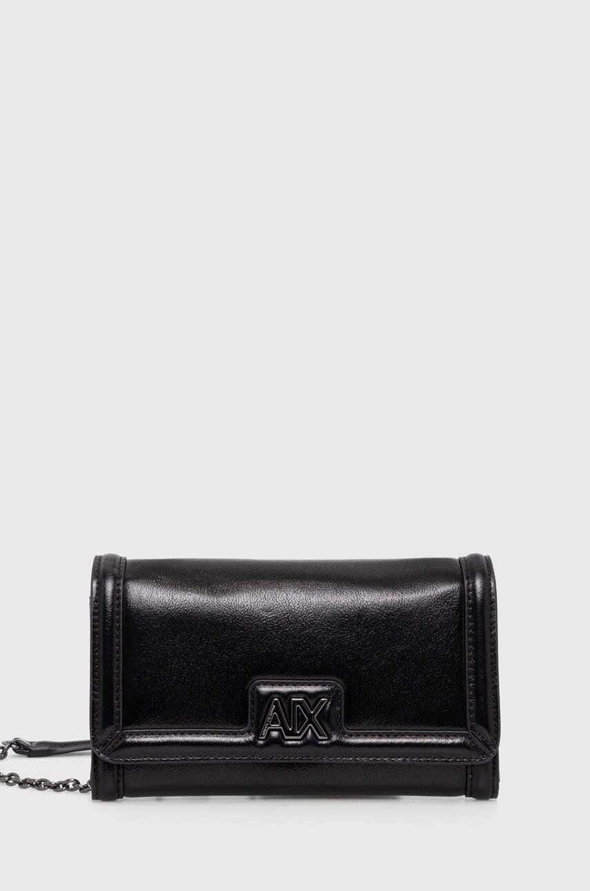 Armani Exchange poseta culoarea negru