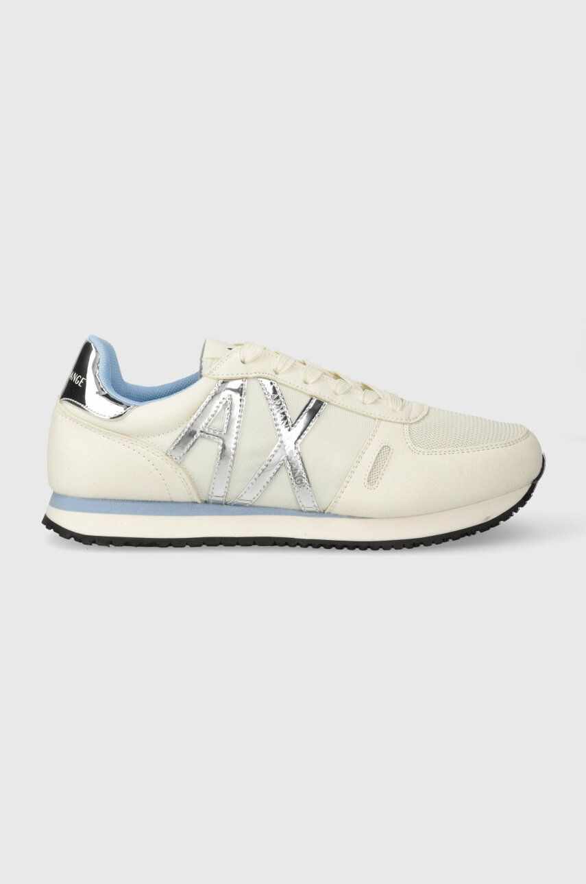 Armani Exchange sneakers culoarea bej, XDX031 XV137 T799