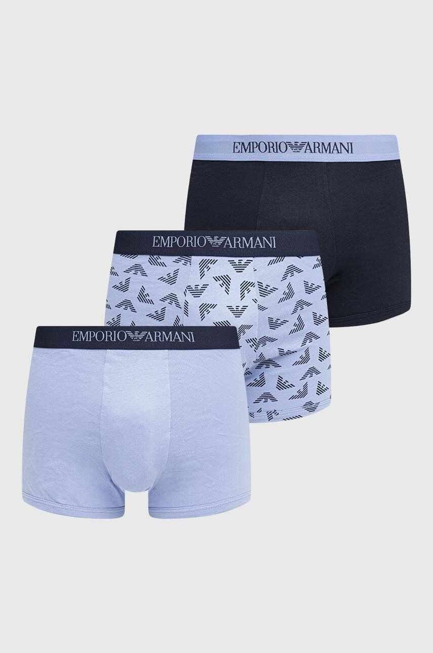 Emporio Armani Underwear boxeri de bumbac 3-pack