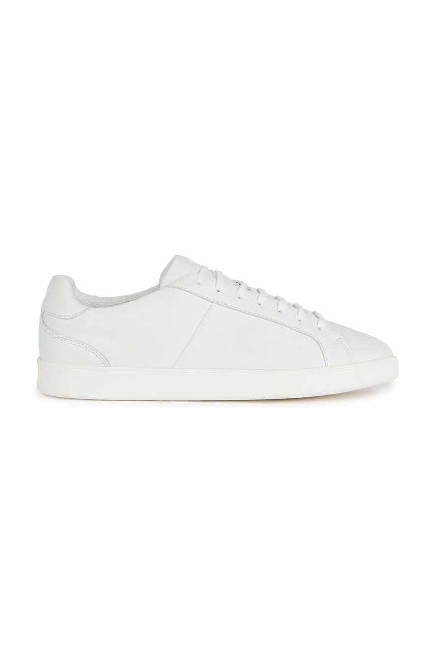 Geox sneakers din piele U REGIO culoarea alb, U45CHB 00085 C1000