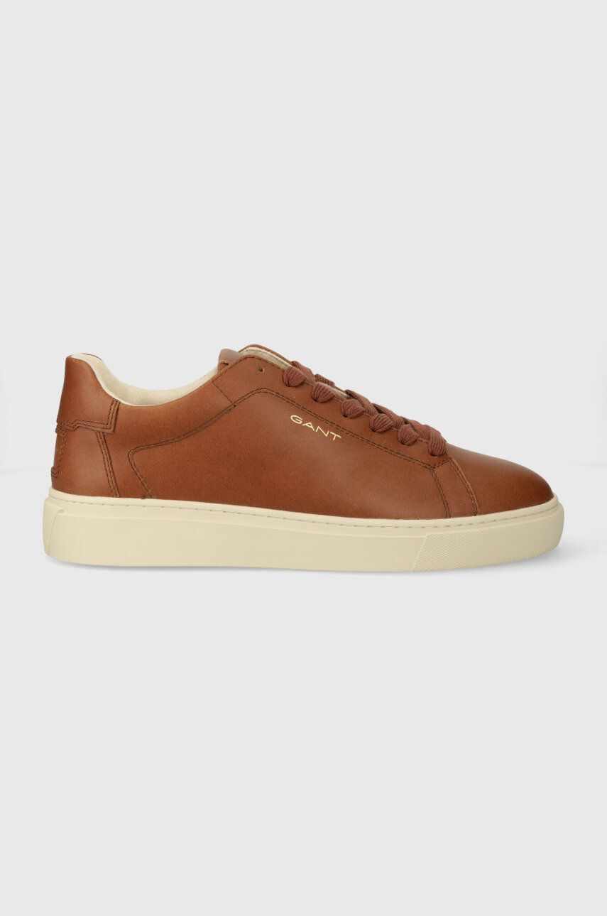 Gant sneakers din piele Mc Julien culoarea maro, 28631555.G45