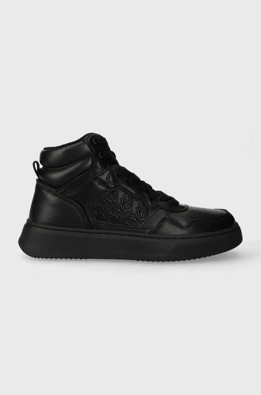 Steve Madden sneakers din piele Jordee culoarea negru, SM12000550