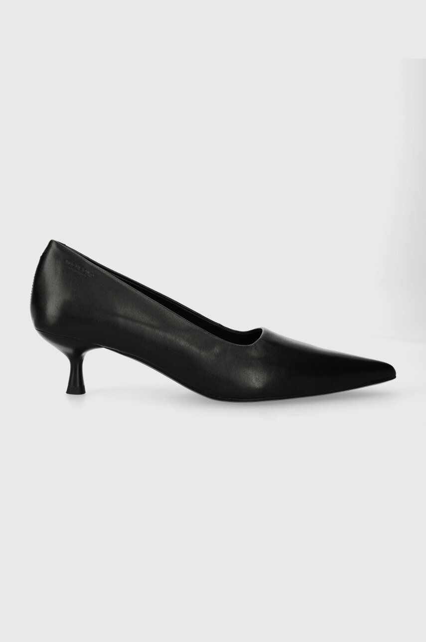 Vagabond Shoemakers stilettos de piele LYKKE culoarea negru, 5714.001.20