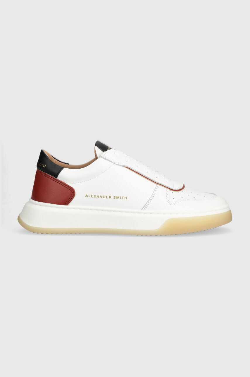 Alexander Smith sneakers din piele Harrow culoarea alb, ASAZHWM2801WRD
