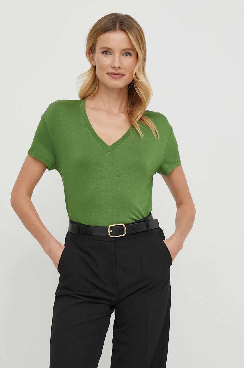 United Colors of Benetton tricou femei, culoarea verde