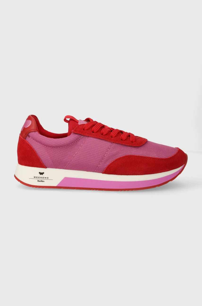 Weekend Max Mara sneakers Raro culoarea roz, 2415761114650