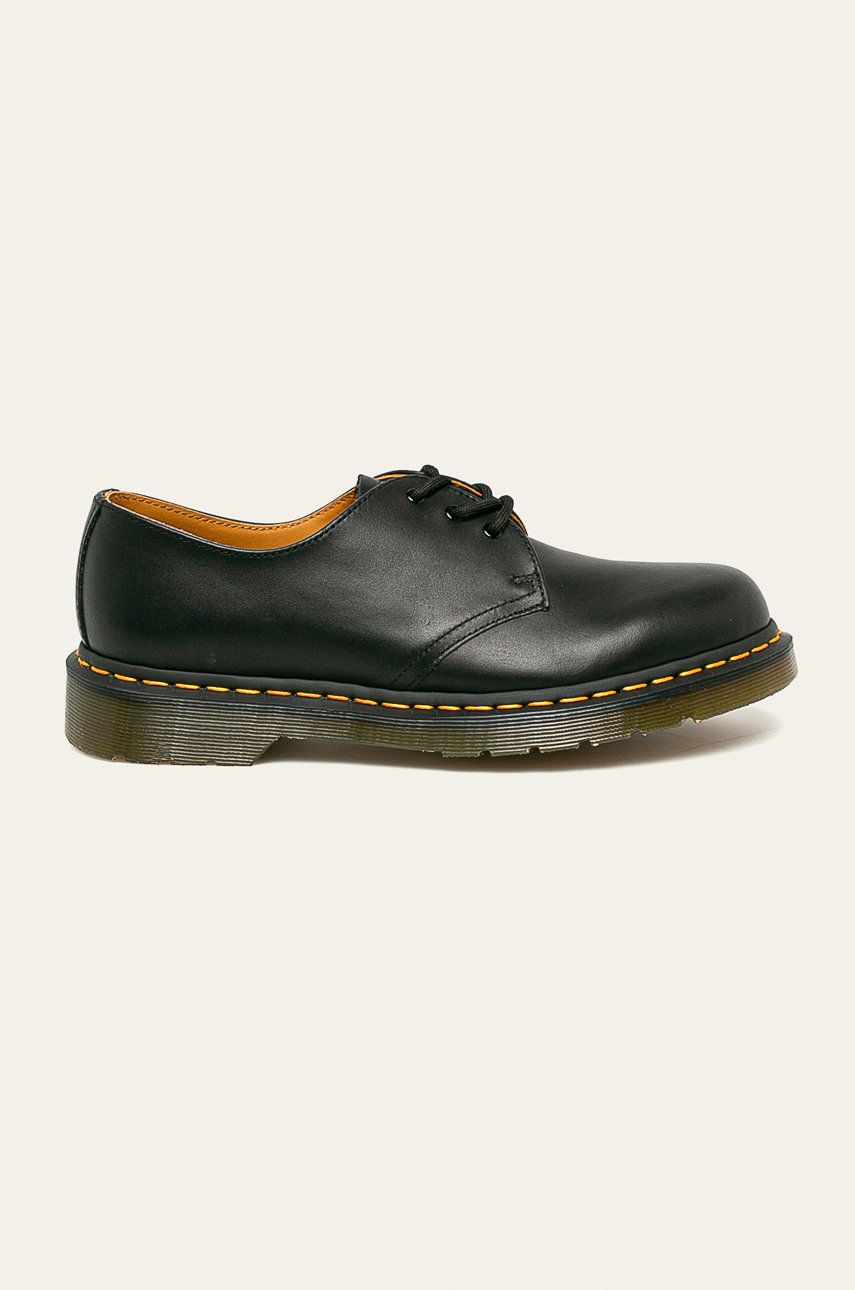 Dr. Martens pantofi 1461 bărbați, culoarea negru DM11838001.1461-Black