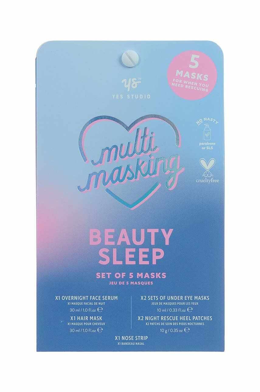Yes Studio un set de măști Beauty Sleep 5-pack