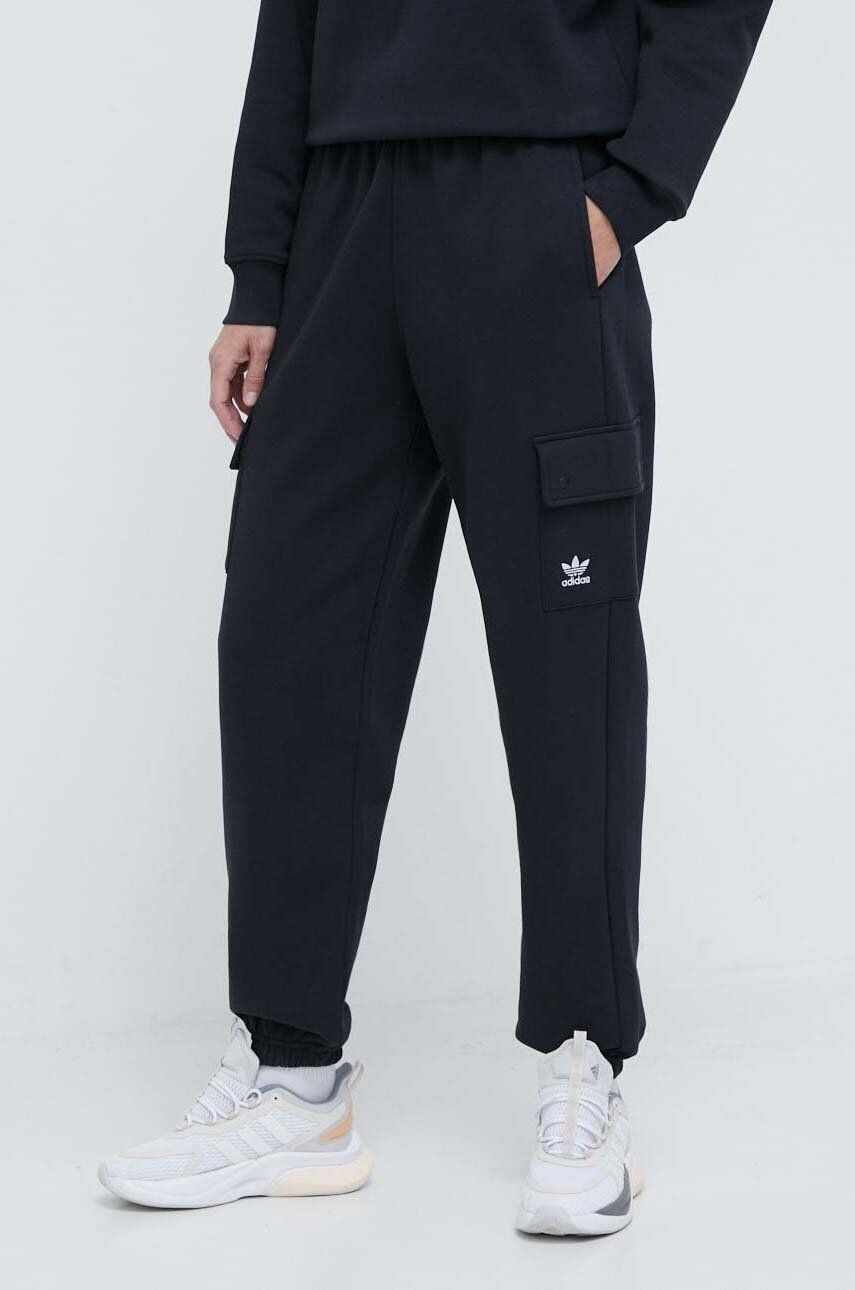 adidas Originals pantaloni de trening Cargo Jogger culoarea negru, uni, IT7576