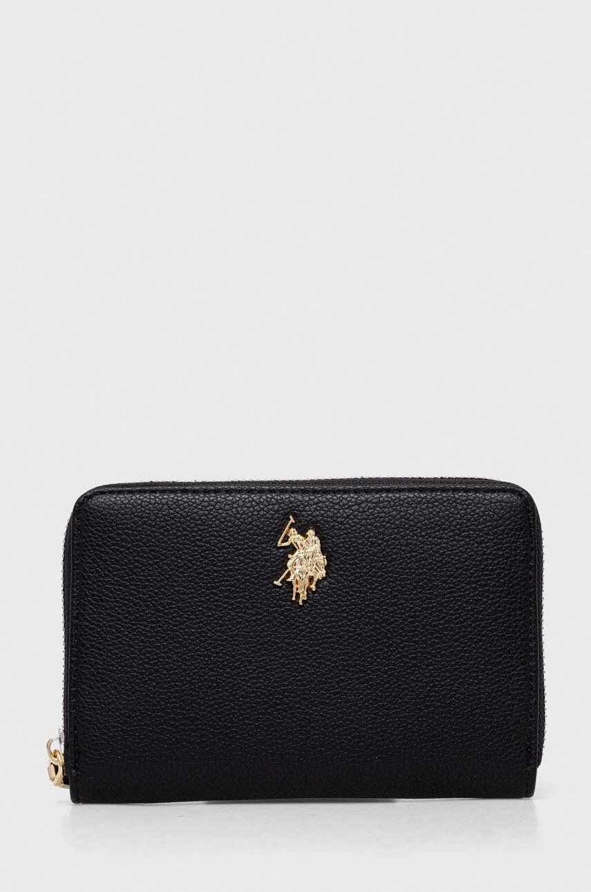 U.S. Polo Assn. portofel femei, culoarea negru
