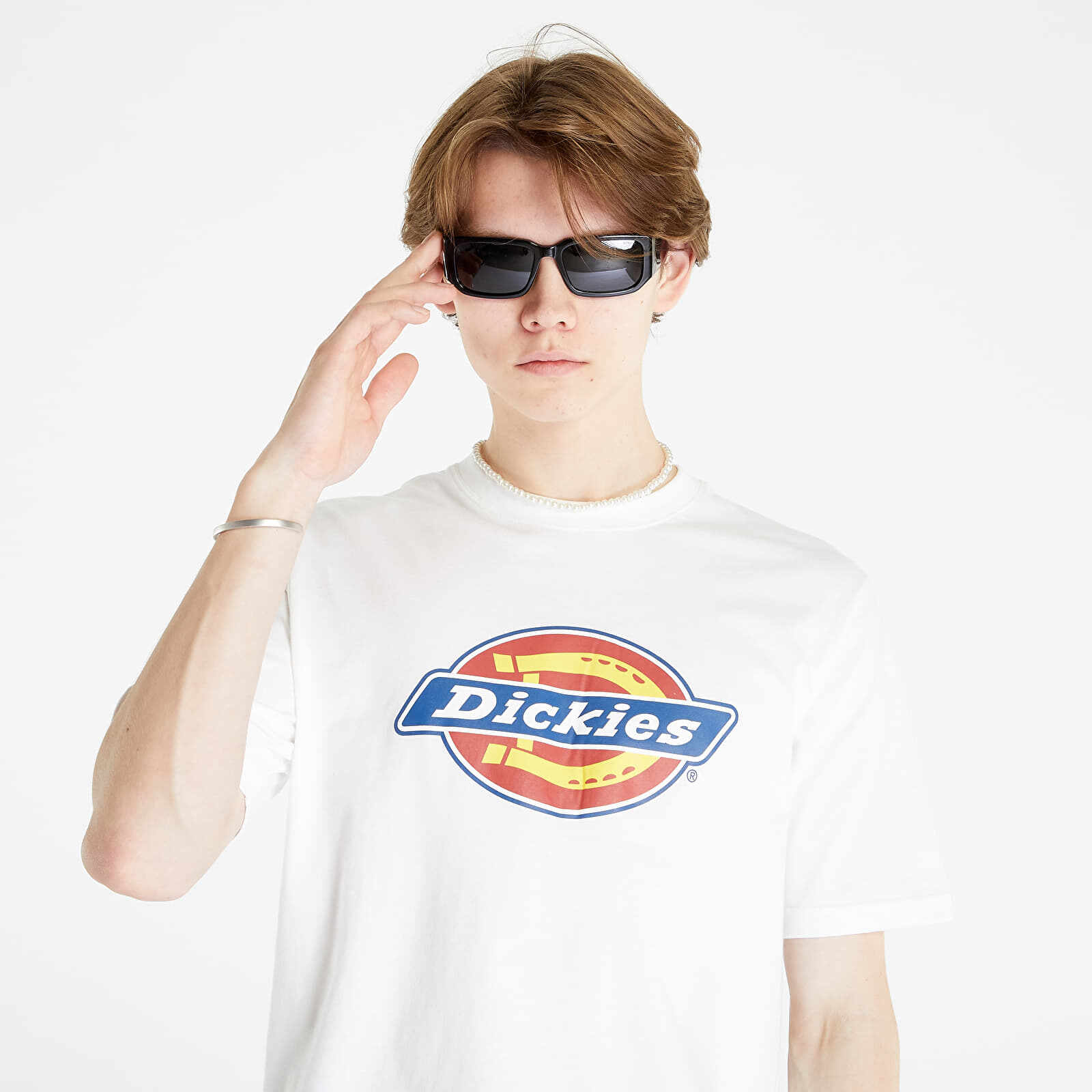 Dickies Icon Logo Short Sleeve Tee White