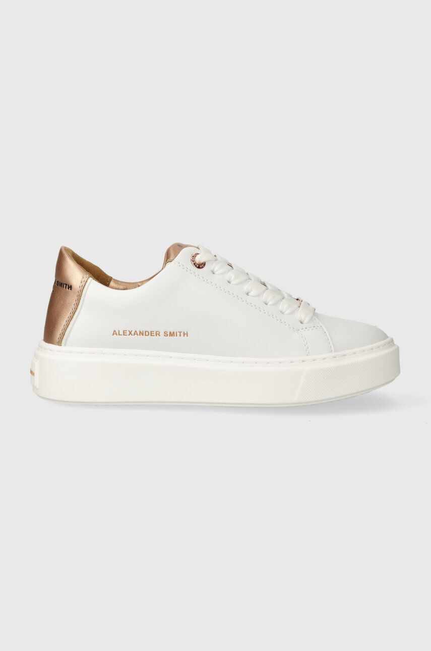 Alexander Smith sneakers London culoarea alb, ALAZLDW8250WCP