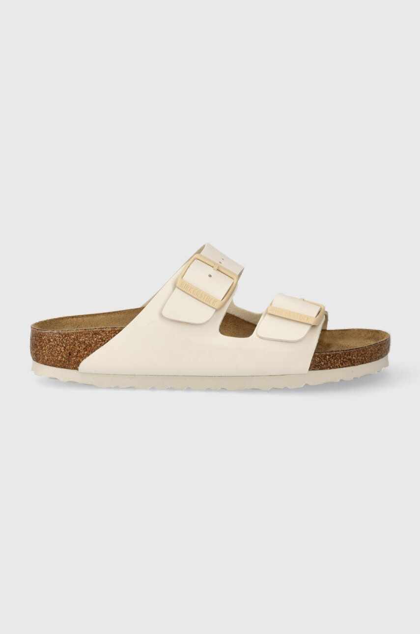 Birkenstock papuci Arizona femei, culoarea bej, 1027339