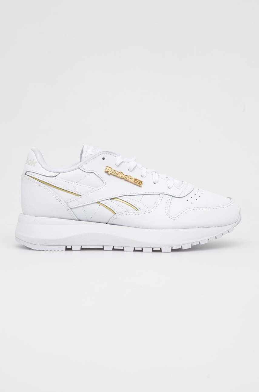 Reebok Classic sneakers CLASSIC LEATHER culoarea alb