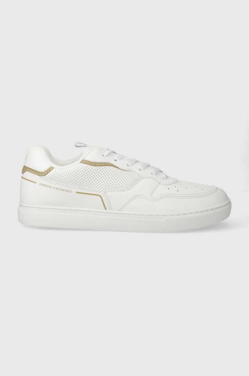 Armani Exchange sneakers culoarea alb, XUX199 XV800 T690