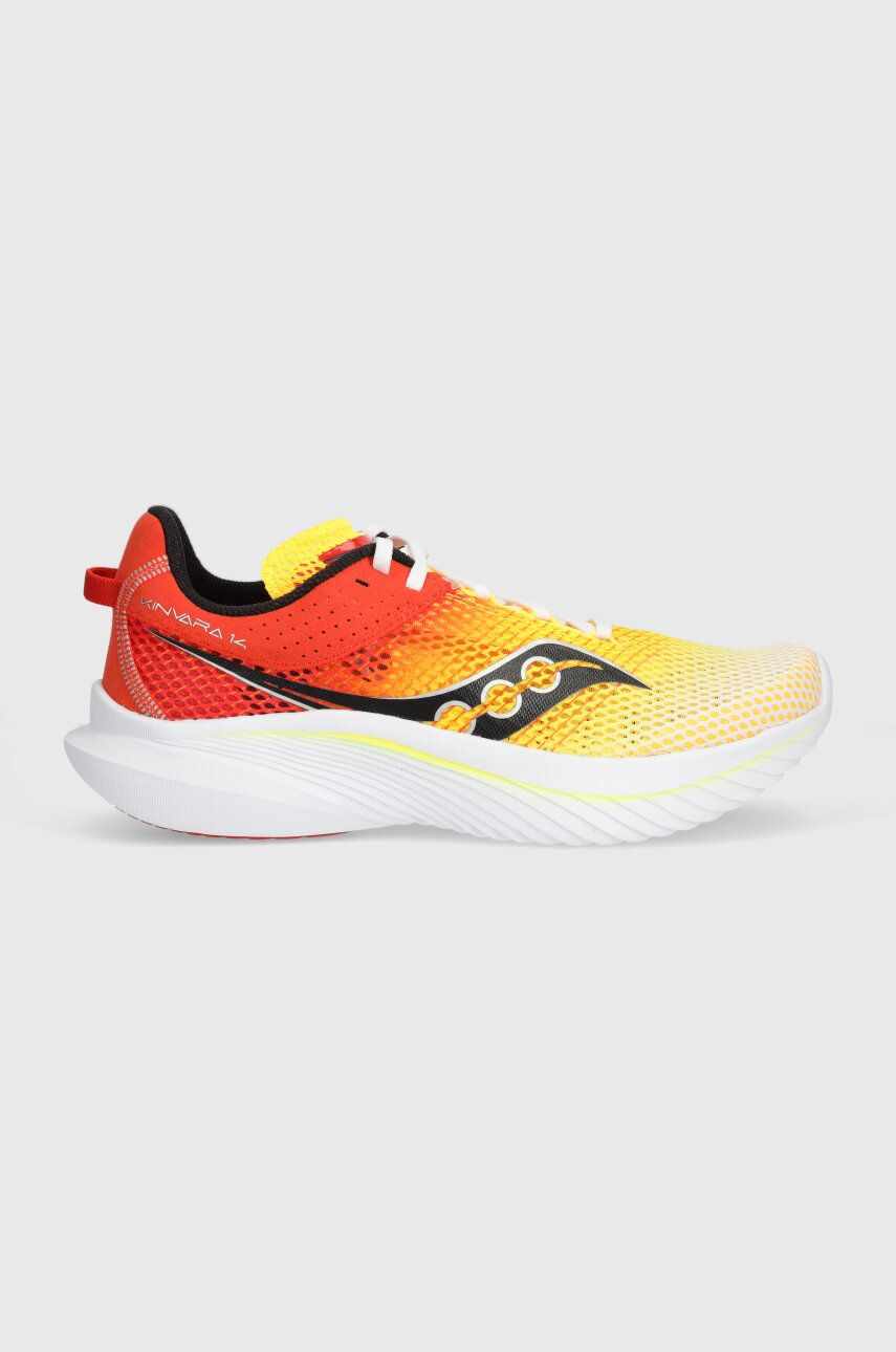 Saucony pantofi de alergat Kinvara 14 culoarea portocaliu