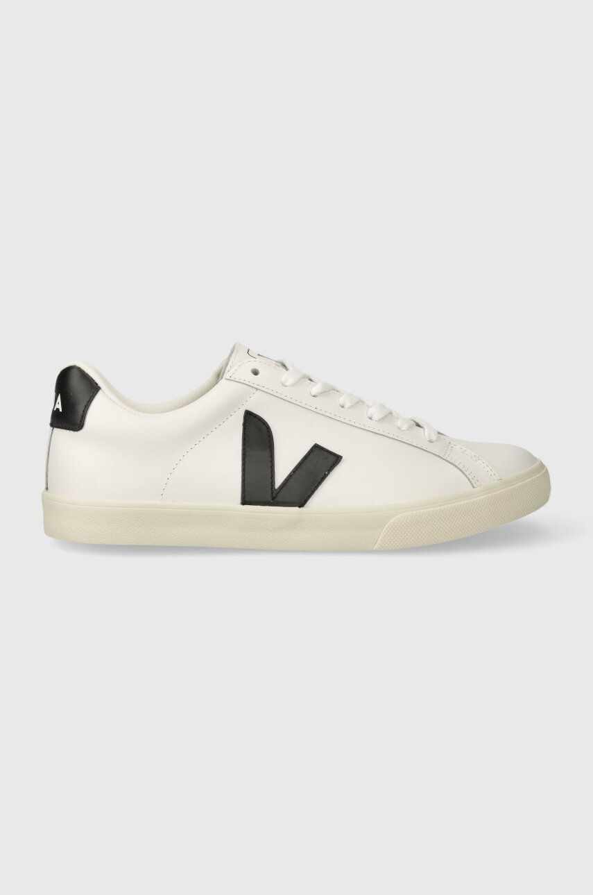 Veja sneakers din piele Esplar Logo culoarea alb