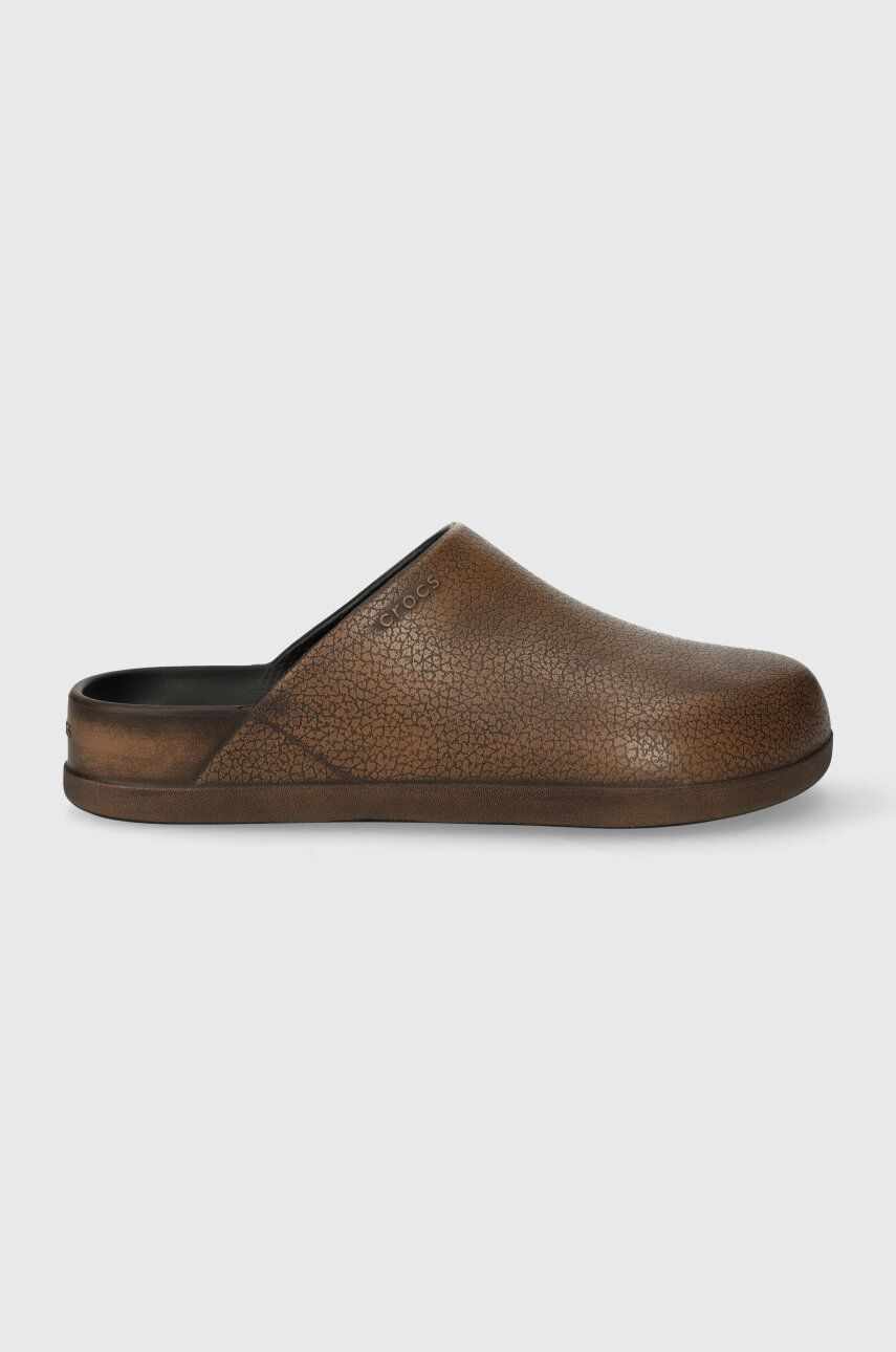 Crocs papuci bărbați, culoarea maro