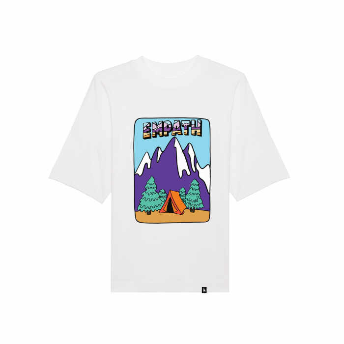 Tricou oversized, Camping