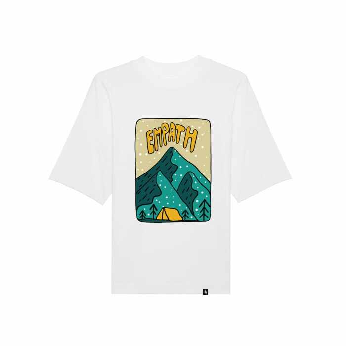 Tricou oversized, Gone Camping