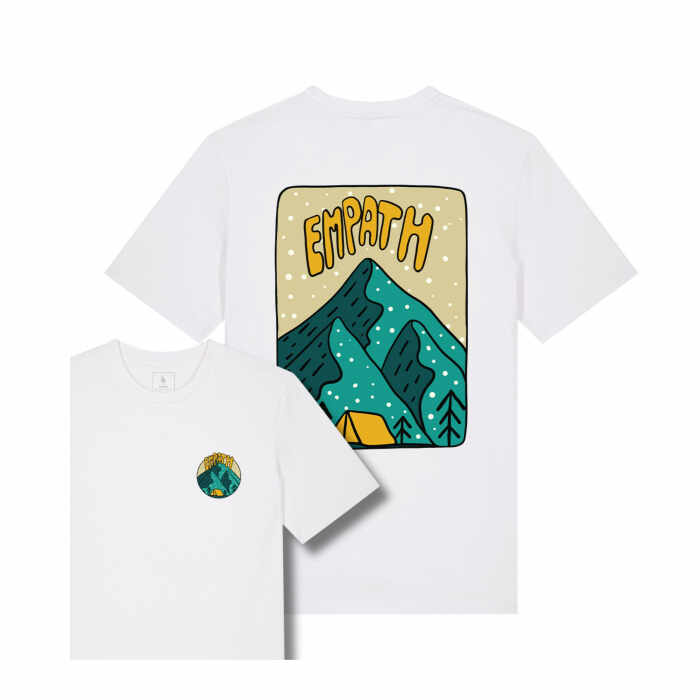 Tricou unisex, Gone Camping, print pocket-spate