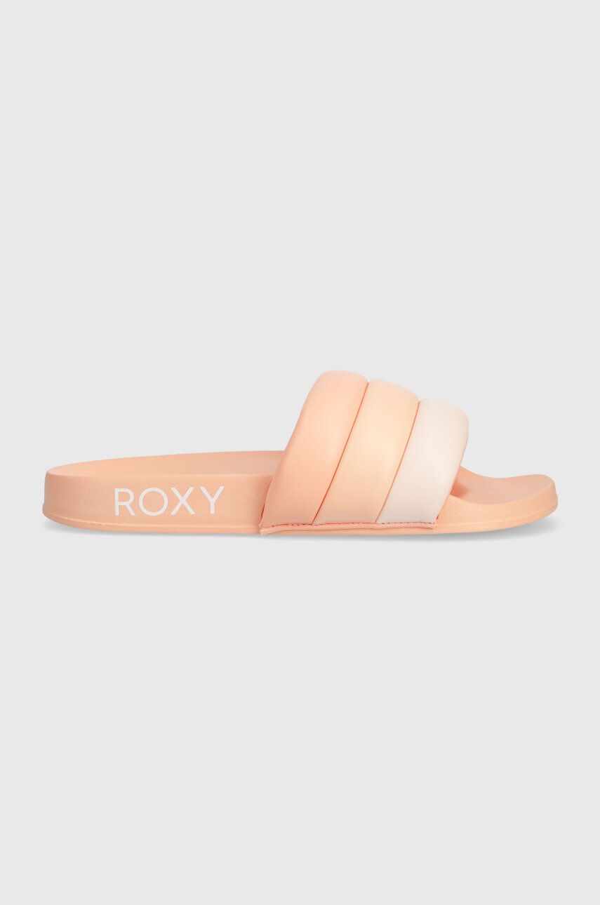 Roxy papuci femei, culoarea portocaliu