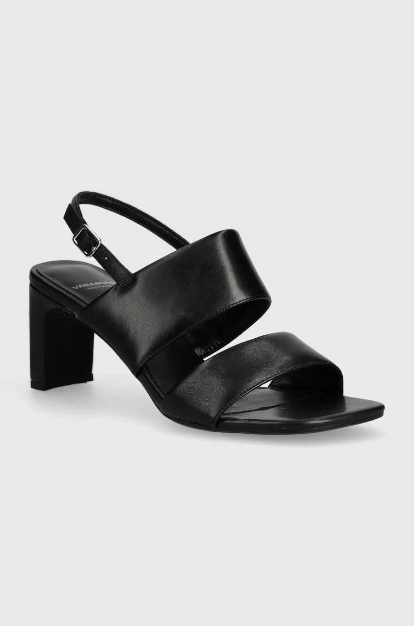 Vagabond Shoemakers sandale de piele LUISA culoarea negru